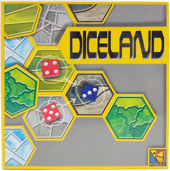 Diceland - Gesellschaftsspiel, Kidult Games  - Bild 1