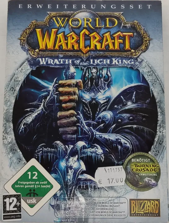 PC Game DVD-ROM Spiel World of Warcraft 