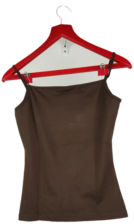 MEXX Damen Trägershirt dreierpack rot, braun, khaki- M/38 - Bild 4