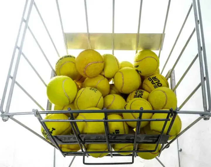 Tennisballkorb - Hochwertiges Zubehör für Spieler und Trainer - Bild 2
