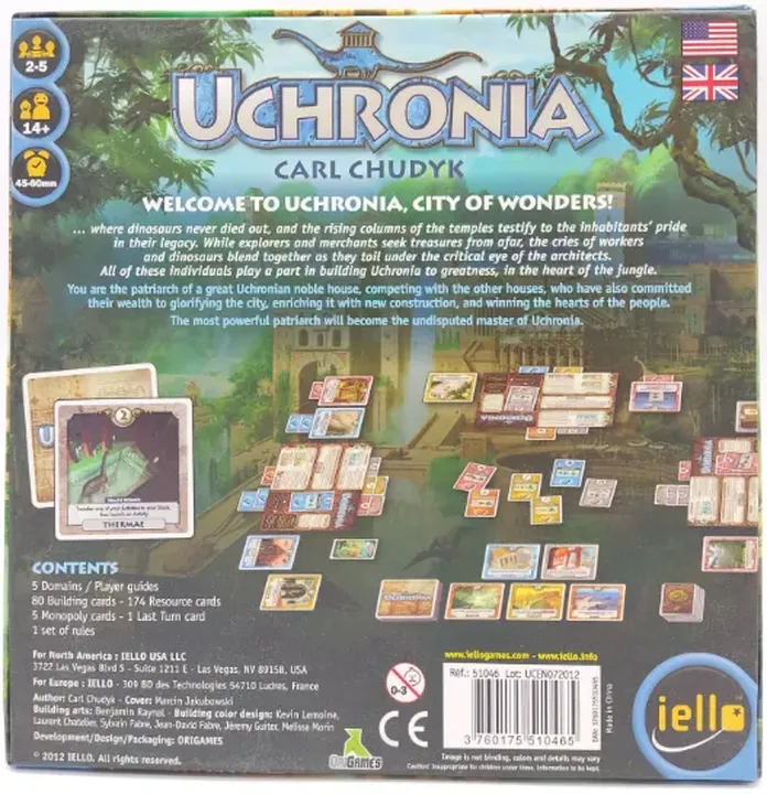 Uchronia - Gesellschaftsspiel, iello  - Bild 2