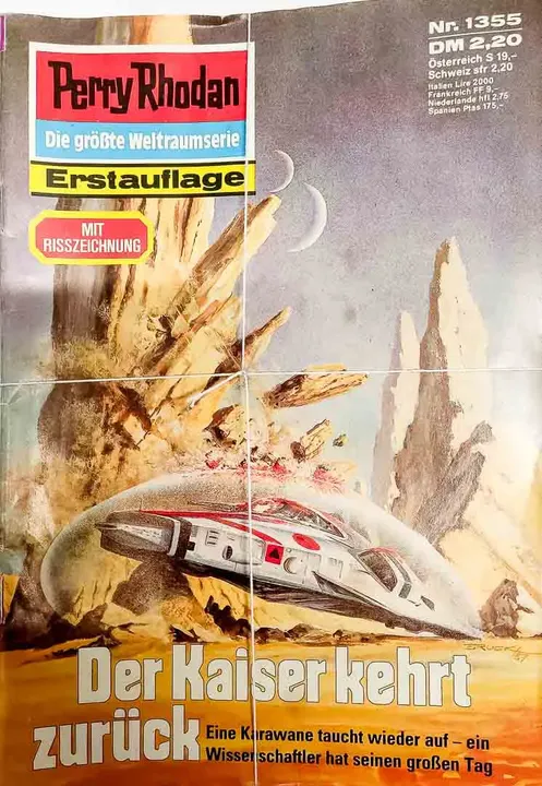 Taschenbücher Perry Rhodan Erstauflage Konvolut 18 Stück - Bild 1