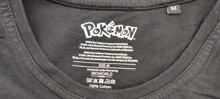 Pokémon Herren T-Shirt schwarz Gr. M - Bild 2