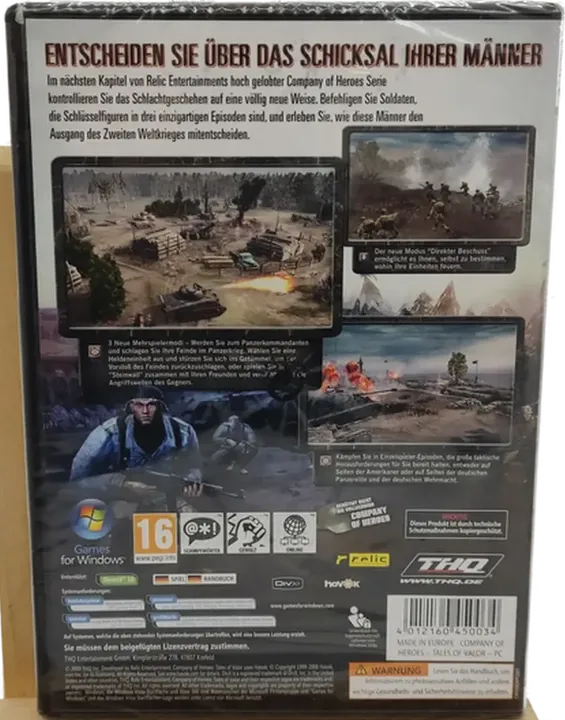 PC Game DVD-ROM Company of Heroes Tales of Valor - Bild 2