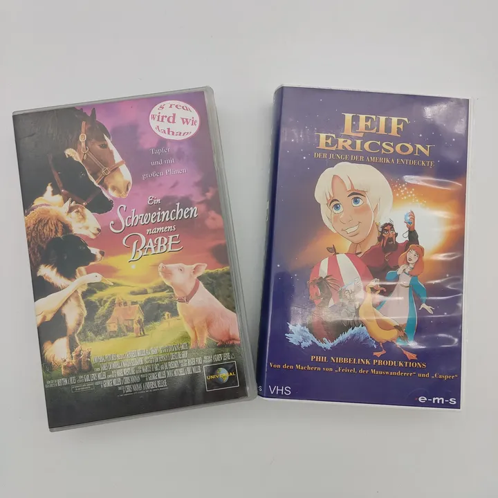 Zwei Kinderfilme VHS - Bild 1