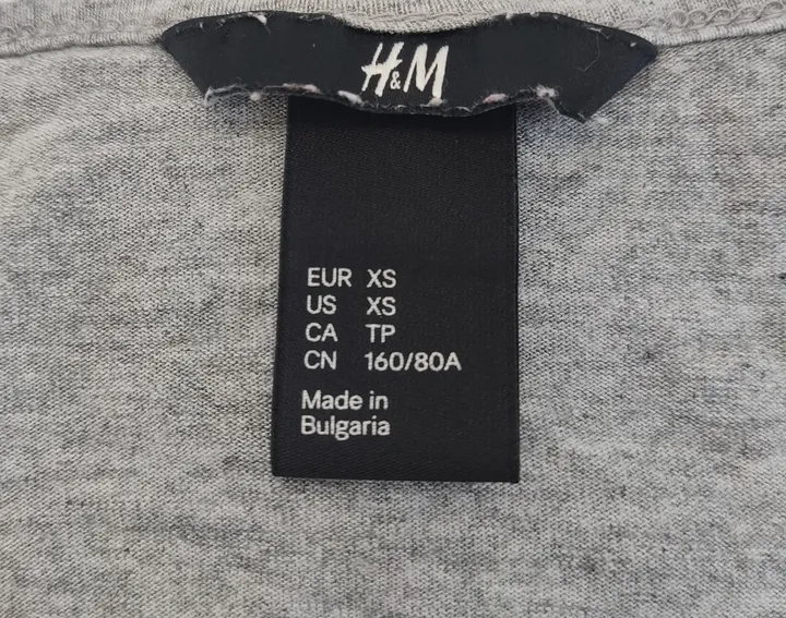 H&M Damenshirt grau - XS - Bild 4