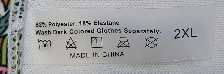 Bikini mit floralem Muster Gr. 2XL - Bild 4