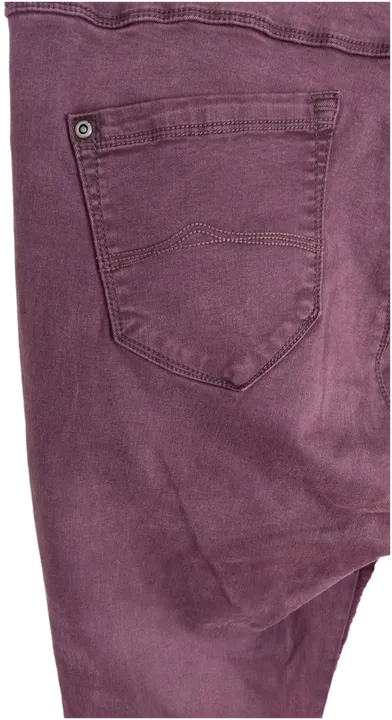 YESSICA Damen Stretch-Jeans in Weinrot, Größe 46 - Bild 4