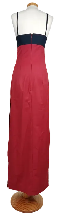 Klaus Dilkrath Damenkleid, rot/blau - Gr. 36 - Bild 2