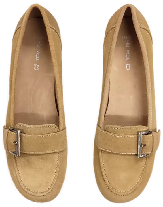 Tchibo TCM Damen Schuhe beige Gr. 38 - Bild 2