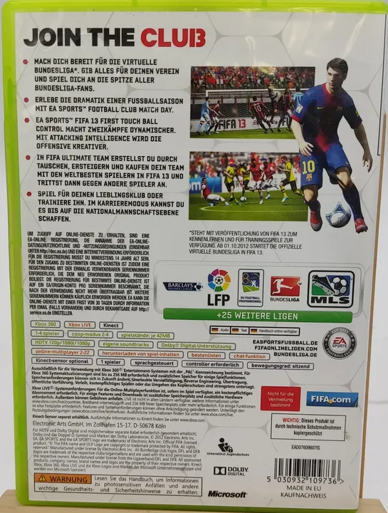 Xbox 360 EA Sports Fifa 13 - Bild 2