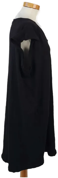 Damen Minikleid schwarz mit Knopfleiste - Gr. 3XL/4XL - Bild 2