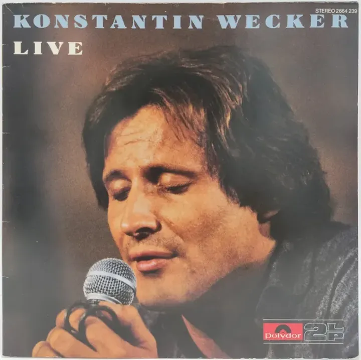 Vinyl LP - Konstantin Wecker - LIVE, 2-LP's  - Bild 1