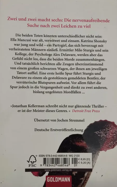 Mordgier - Jonathan Kellerman - Bild 2