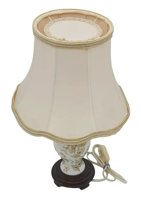 Porcelaine de Limoges - Tischlampe  - Bild 3