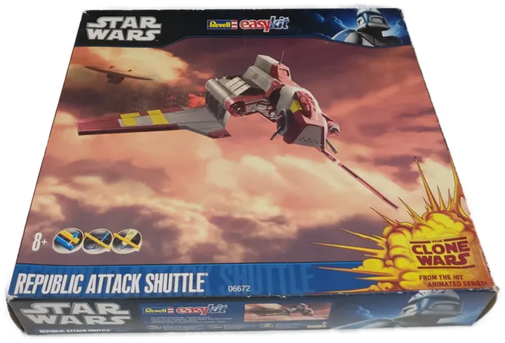 Revell Easy Kit Star Wars Republic Attack Schuttle Modell - Bild 4