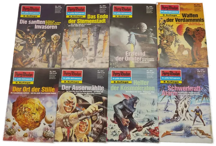 Taschenbücher Perry Rhodan 3. Auflage Konvolut 19 Stück - Bild 2