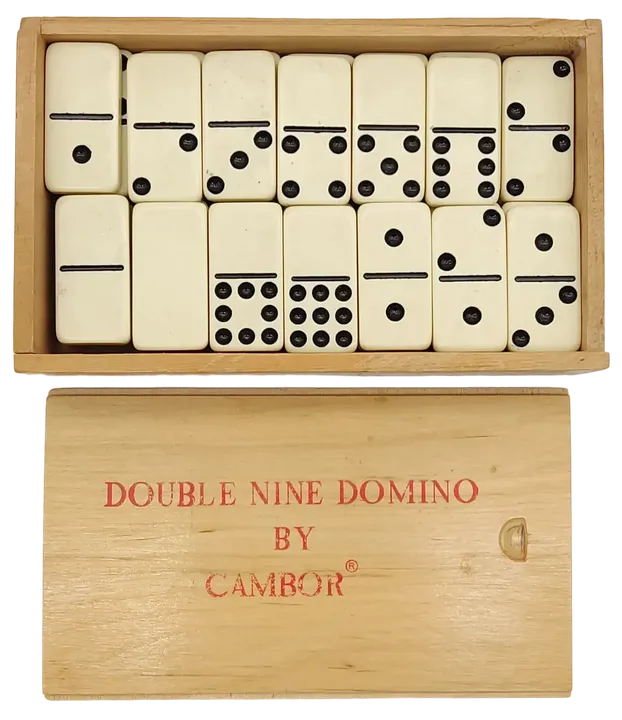Vintage Double Nine Domino by Cambor - Bild 4
