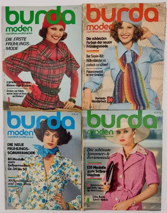 Burda Modezeitschrift 12 Hefte 1975 - Bild 1