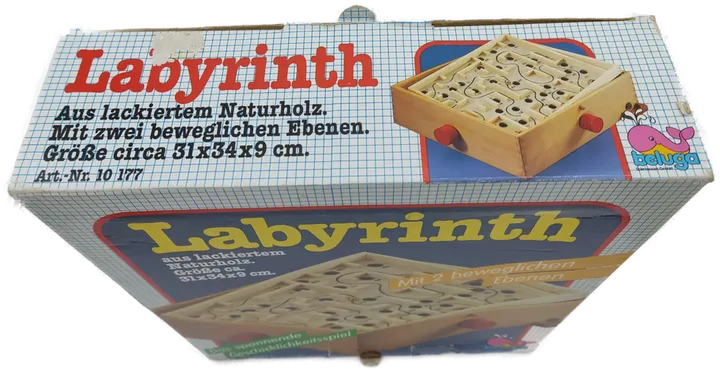 Kugel-Labyrinth Geschicklichkeitsspiel (Klassiker!) - Bild 3