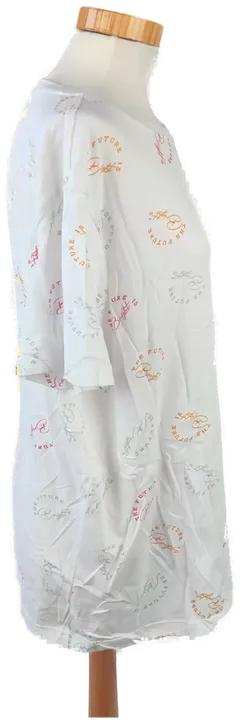 PRIMARK CARES Damen T-Shirt weiß mit Aufdruck - Gr. XL - Bild 2
