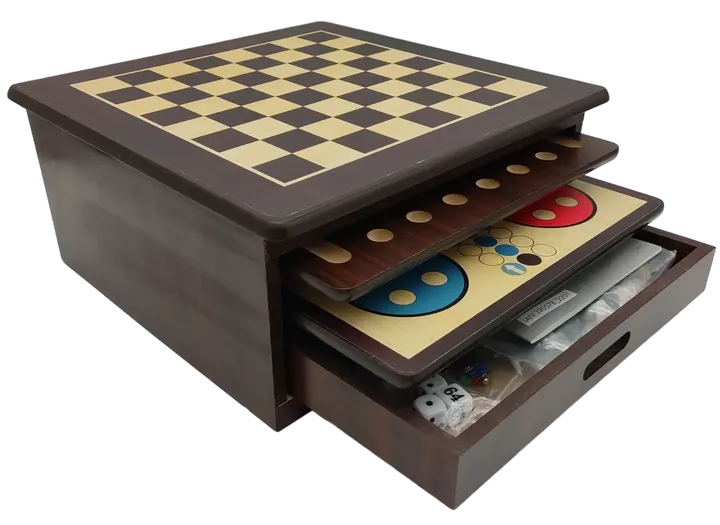 Brettspiel-Sammlung 10-in-1 Holz-Spielesammlung- Playtive - Bild 2