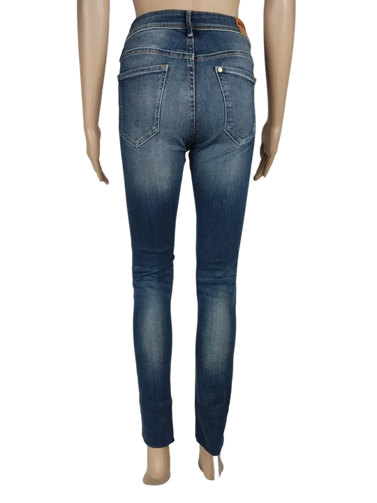 H&M Damen Jeans blau - Gr. XS/S - Bild 3