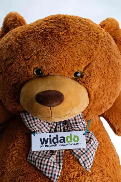 Teddybär XXL -kuschelig mit Schleife - Bild 1