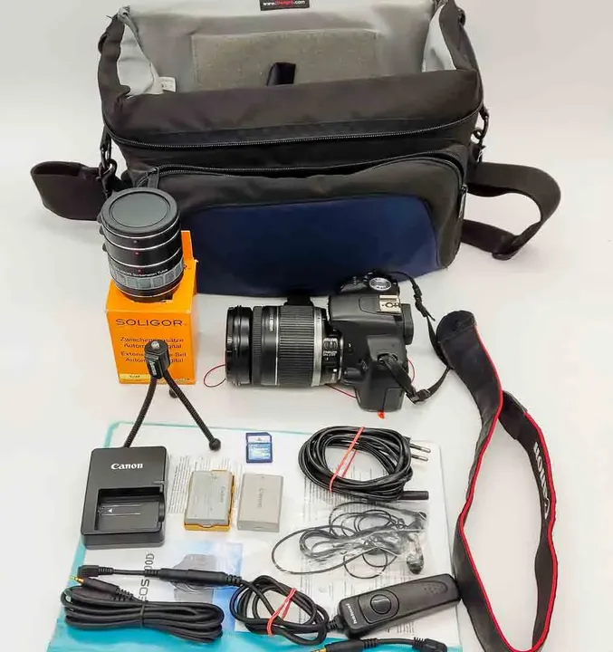Spiegelreflexkamera Canon EOS 500D DS126231 und 18-200mm Objektiv - Bild 3