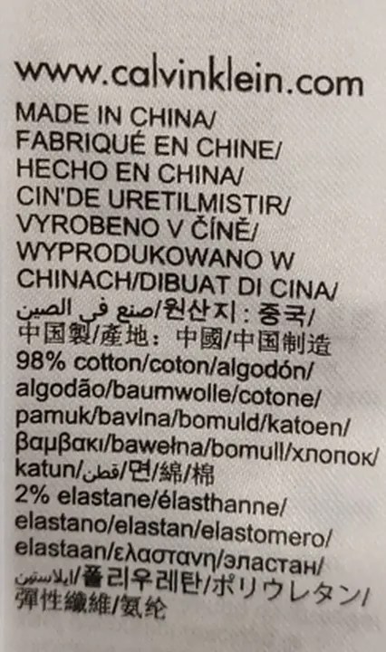 Calvin Klein Herren Hemd weiß Gr. 39 - Bild 6