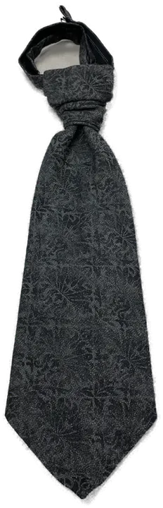 Maserhand - The Dress Code - Krawatte mit Einstecktuch - schwarz - grau - Bild 2