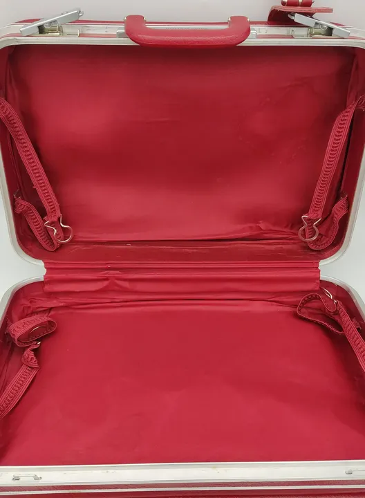 Vintage Koffer rot  - Bild 2