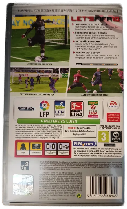 PSP FIFA 10 - Bild 2