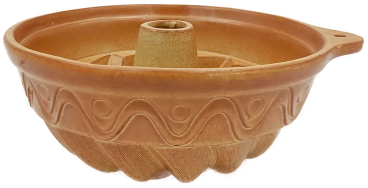 Guglhupfform aus Keramik braun  - Bild 3