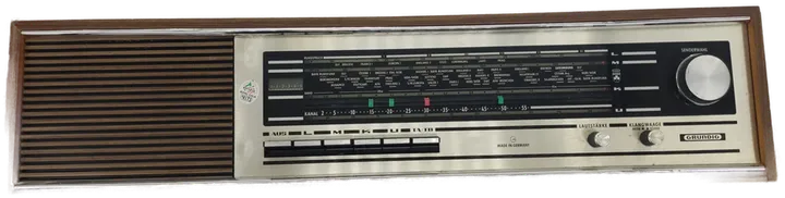 Grundig RadioType RF 150 - Made in Germany - 70er Jahre - Holzgehäuse - Bild 1