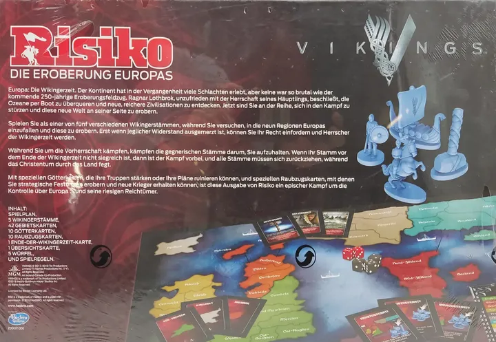 Risiko - Die Eroberung Europas VIKINGS - Strategiespiel - Hasbro - Bild 2