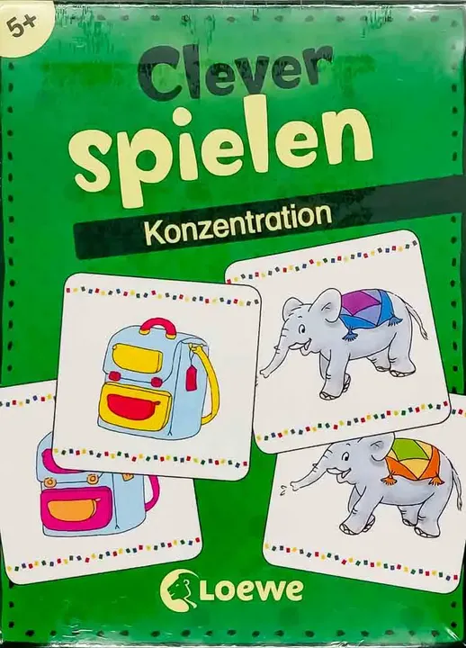 Loewe Clever Spielen Konzentration Kartenspiel - Bild 1