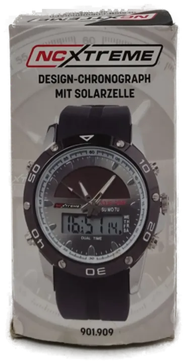 NCXTREME Design-Chronograph mit Solarzelle - Bild 1