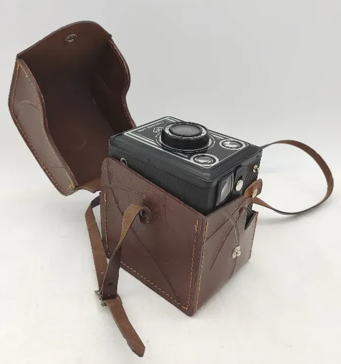 Agfa Synchro Box Kamera inkl. Tasche - Bild 2