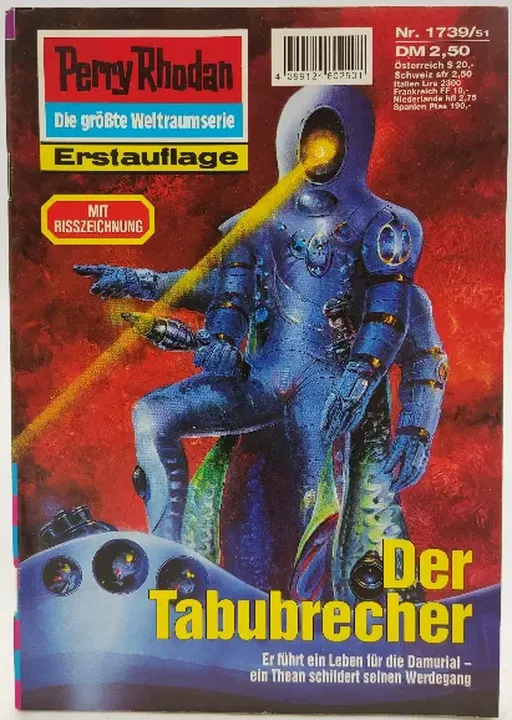 Romanheft Perry Rhodan Erstauflage Nr.1739 - Bild 1