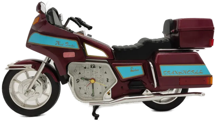 Motorrad Modell mit Wecker - Bild 1