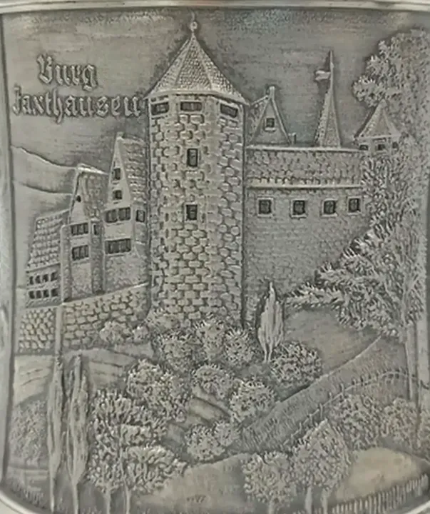 Zinnkrug mit Deckel - Götz von Berlichingen - Bild 8