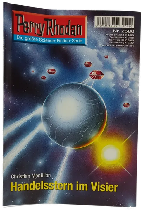 Romanheft Perry Rhodan Handelsstern im Visier Erstauflage Nr. 2580 - Bild 1