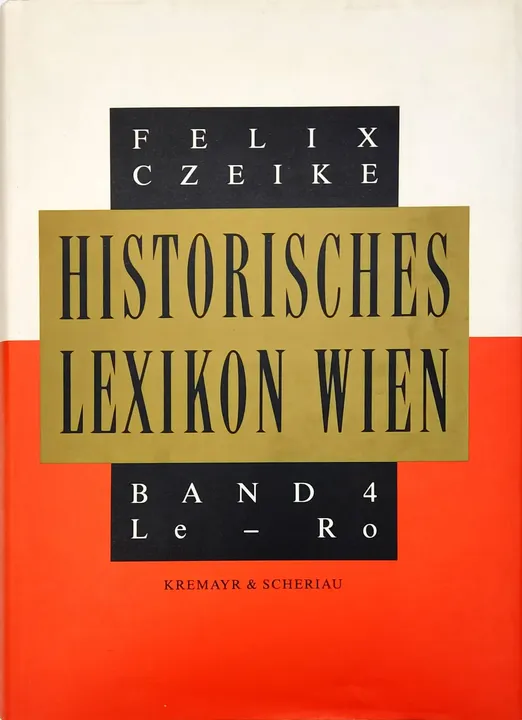 Historisches Lexikon Wien in 5 Bänden - Felix Czeike - Bild 5