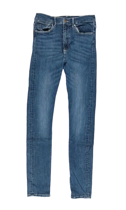 H&M Skinny High Waist Damen Jeans blau - Gr. 29/32 (XS) - Bild 4
