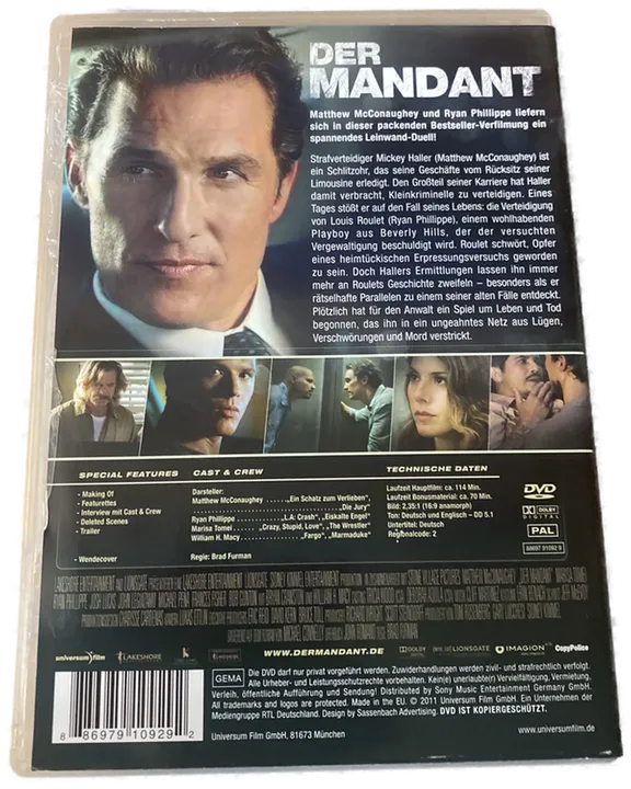 Der Mandat - DVD - Bild 2