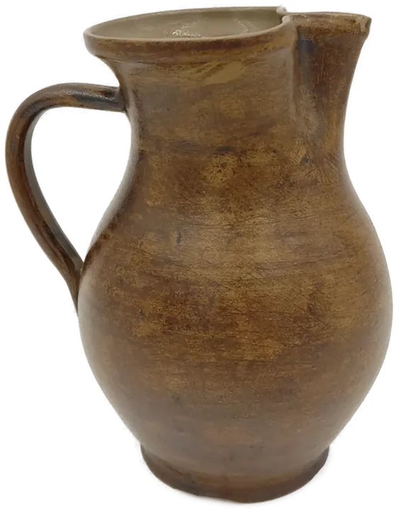 Graf Wasserkrug aus Keramik braun  - Bild 1