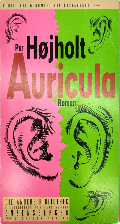 Auricula - Per Højholt, übersetzt von Peter Urban-Halle - Limitierte nummerierte Erstausgabe  - Bild 2