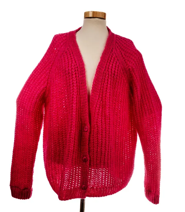 Smith & Soul Strickweste magenta Gr. L mit Etikett - Bild 1