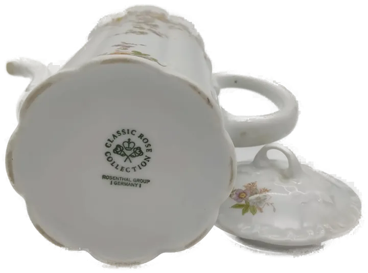 Rosenthal Classic Rose Porzellan Kaffee Tee Service 27-teilig Blumendekor - Bild 3